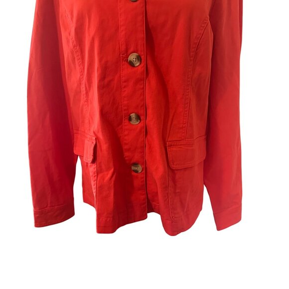 Appleseed's pink button up jacket size L - Picture 5 of 6